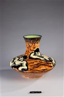 黃彩人物瓶藏品圖，第2張